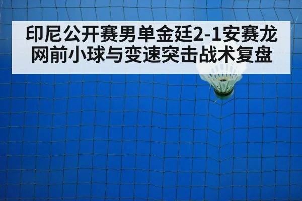 badminton net play